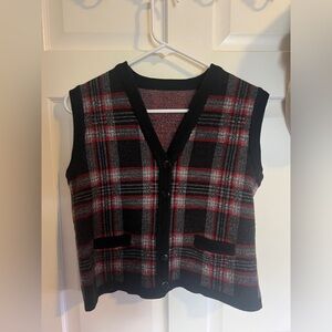 Checkered Vest